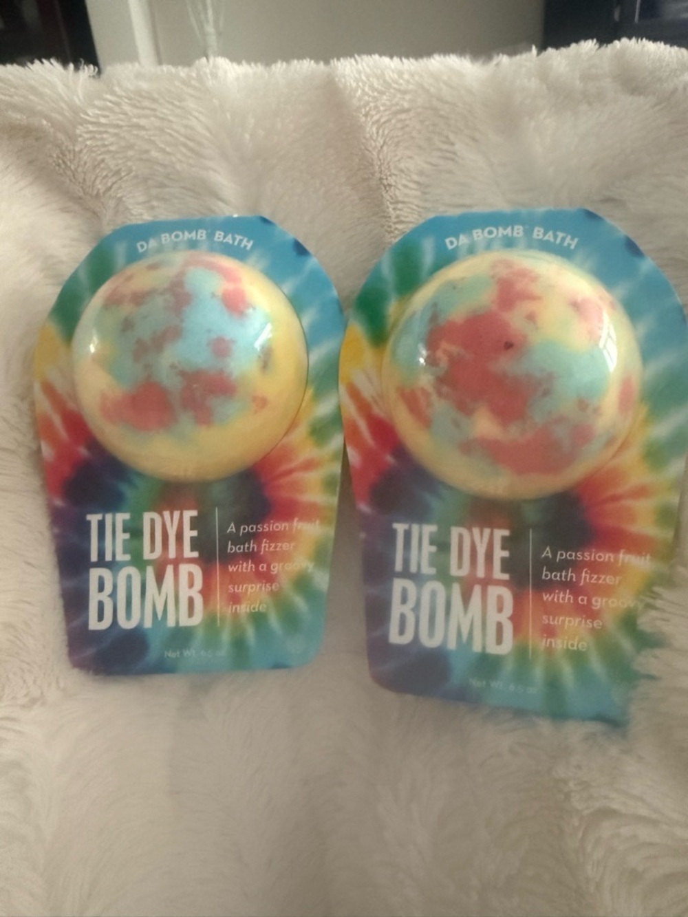 DA BOMB Tie Dye Bath Bomb - Multicolor Relaxing Fizzer-2 BOMBS